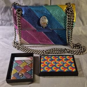 Kurt Geiger Multicolor Kensington  Shoulder Bag And Card Holder Phone Case